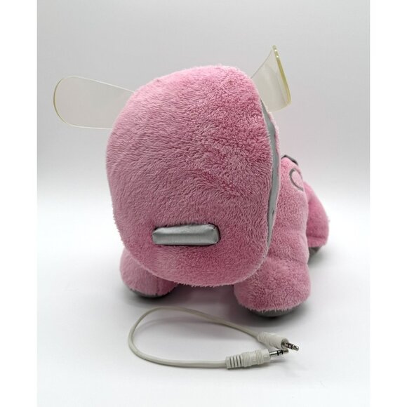 Hasbro Tiger I-Dog Pink Plush Speaker Cord 2008 Sega iDog NOT WORKING for Parts - Picture 1 of 9